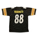 Pat Freiermuth Signed Custom Black Jersey with Muuuth