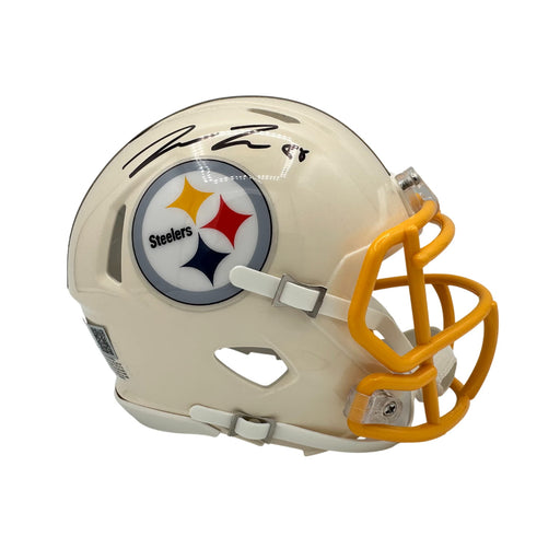 Pat Freiermuth Signed Pittsburgh Steelers Retro Mini Helmet