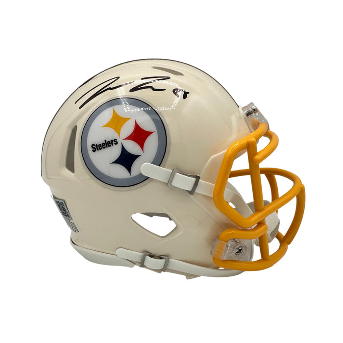 Pat Freiermuth Signed Pittsburgh Steelers Retro Mini Helmet
