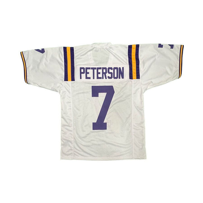 Pat Peterson Unsigned Custom White College Jersey