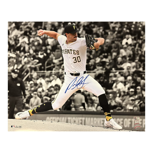 Paul Skenes Signed Spotlight 16x20 Photo