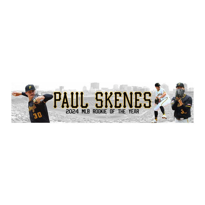 Paul Skenes Unsigned Skyline REPLICA Pitching Rubber
