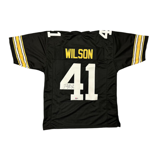 Payton Wilson Signed Custom Throwback Block Number Jersey