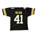 Payton Wilson Signed Custom Throwback Block Number Jersey