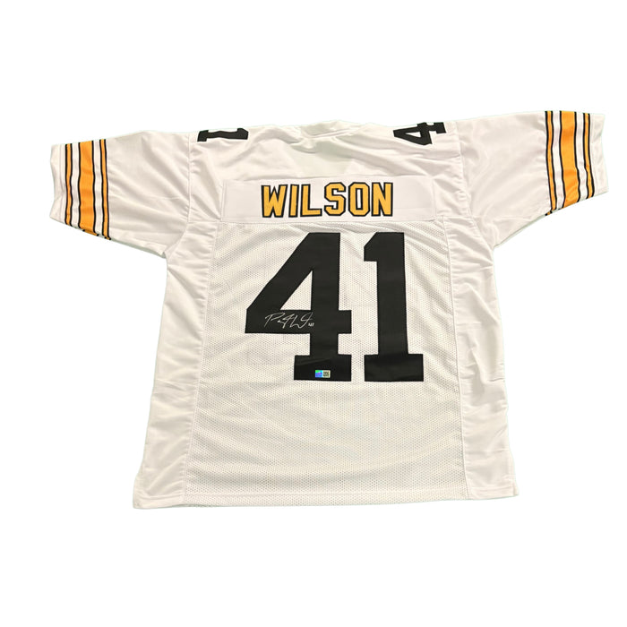 Payton Wilson Signed Custom White Away Jersey (BLOCK #'s)