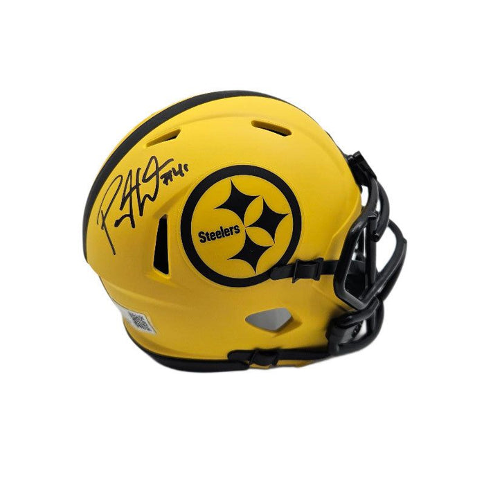 Payton Wilson Signed Pittsburgh Steelers RAVE Mini Helmet