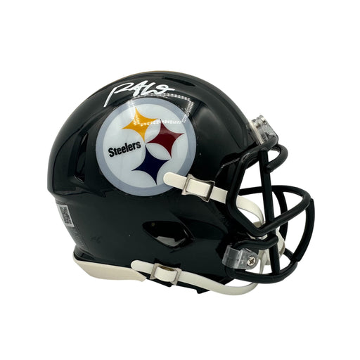 Payton Wilson Signed Pittsburgh Steelers Speed Mini Helmet