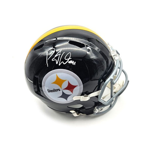 Payton Wilson Signed Pittsburgh Steelers TB Full Size Speed Helmet