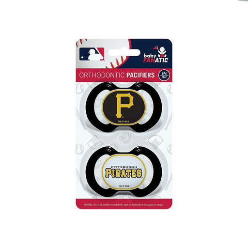 Pittsburgh Pirates (Yellow P) Pacifiers - 2 Pack