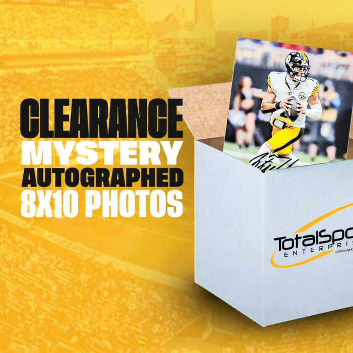Pittsburgh Signed Football 8x10 Photo Mystery Box (Clearance Edition)