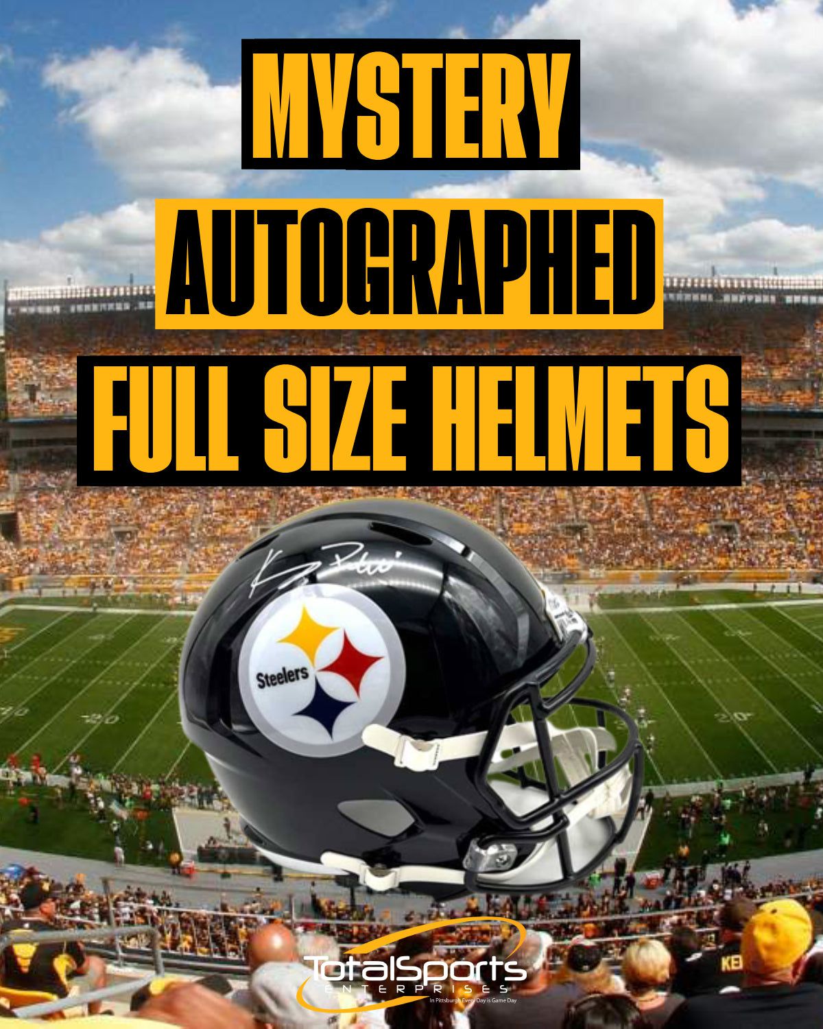 Pat Freiermuth Signed Pittsburgh Steelers Eclipse Mini Helmet Beckett #1