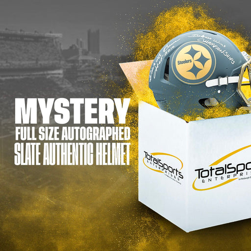 Pittsburgh Signed Full Size Slate Authentic Helmet Mystery Box