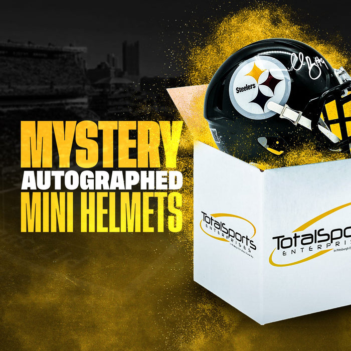 Pittsburgh Signed Mini Helmet Mystery Box