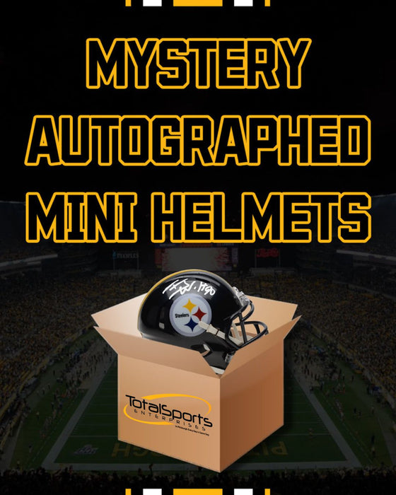 Pittsburgh Signed Mini Helmet Mystery Box (2024 Season, Edition #2)