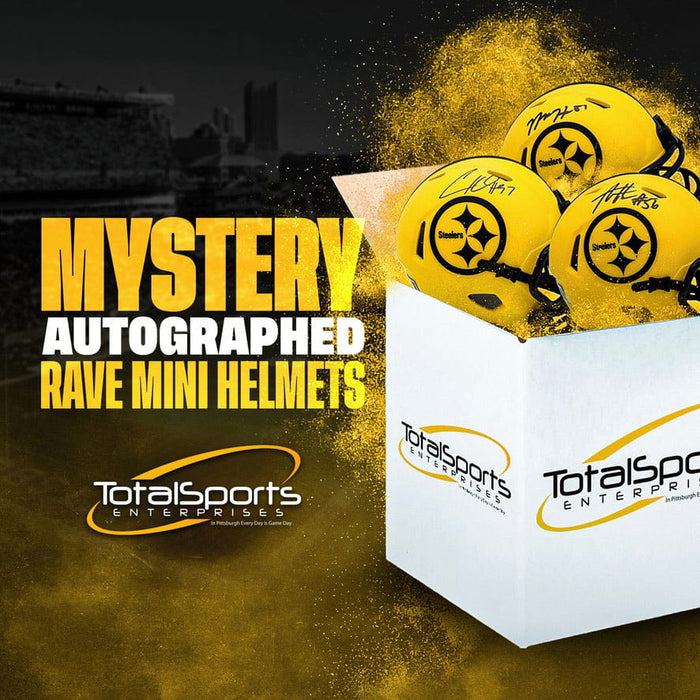 Pittsburgh Signed RAVE Mini Helmet Mystery Box
