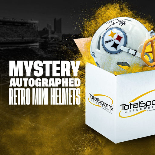 Pittsburgh Signed RETRO Mini Helmet Mystery Box