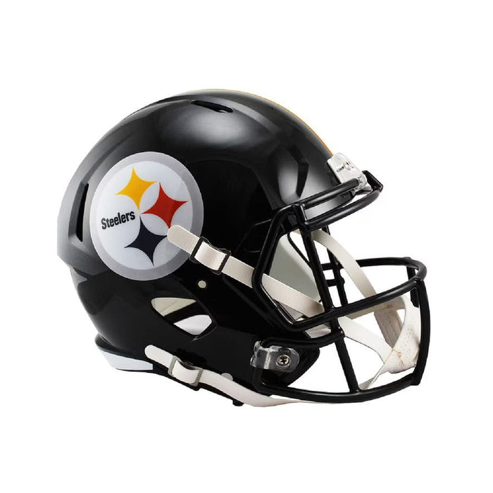 Pre-Sale: Aaron Smith Signed Pittsburgh Steelers Full Size Speed Replica Helmet
