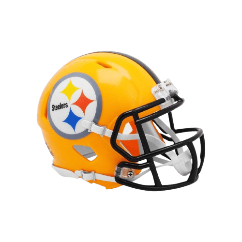 Pre-Sale: Brett Keisel Signed Pittsburgh Steelers 75th Anniversary Speed Mini Helmet