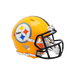 Pre-Sale: Brett Keisel Signed Pittsburgh Steelers 75th Anniversary Speed Mini Helmet