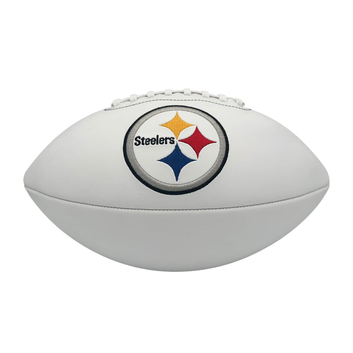 Pre-Sale: Brett Keisel Signed Pittsburgh Steelers White Logo Football