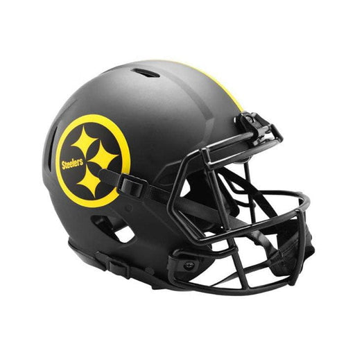 Pre-Sale: Bruce Van Dyke Signed Pittsburgh Steelers Full Size Eclipse Authentic Helmet