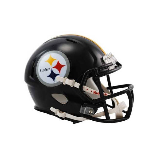 Pre-Sale: Bruce Van Dyke Signed Pittsburgh Steelers Speed Mini Helmet