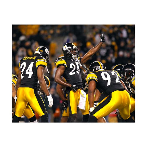 Pre-Sale: Bryant McFadden Signed Hand Up in Huddle Photo