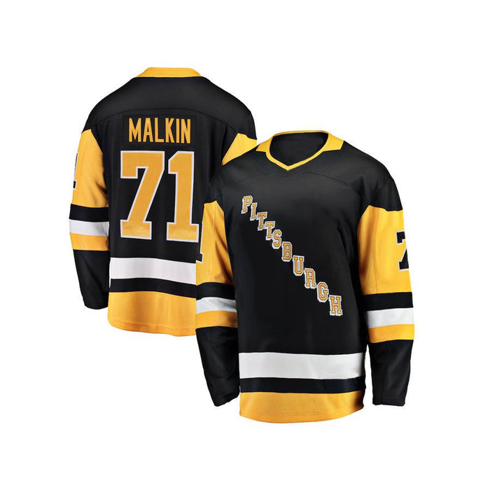 Pre-Sale: Evgeni Malkin Signed Custom Black Hockey Jersey