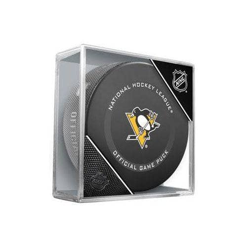 Pre-Sale: Drew O'Connor Signed Pittsburgh Penguins Official Game Model Puck