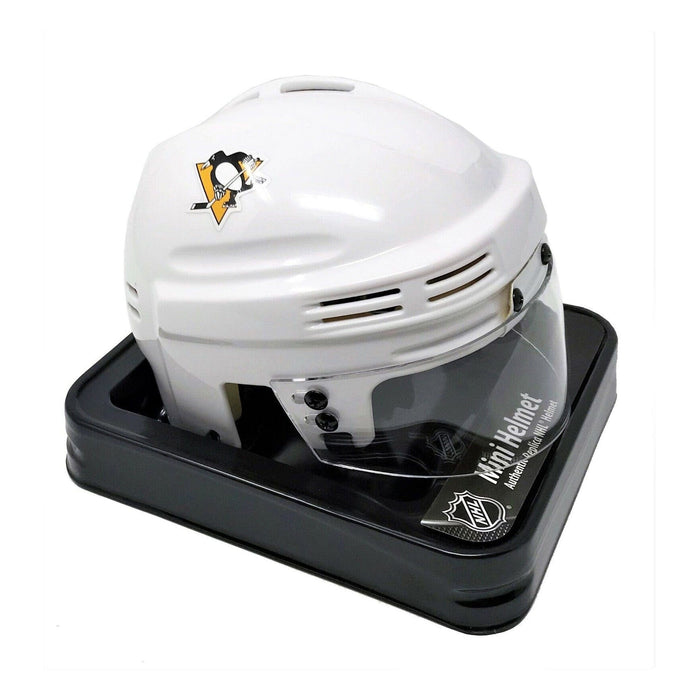 Pre-Sale: Evgeni Malkin Signed Pittsburgh Penguins White Mini Helmet