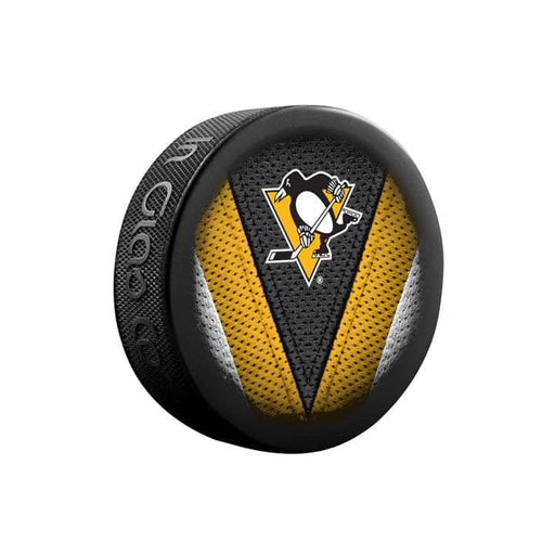 Pre-Sale: Greg Malone Signed Pittsburgh Penguins Stitch Souvenir Collector Hockey Puck