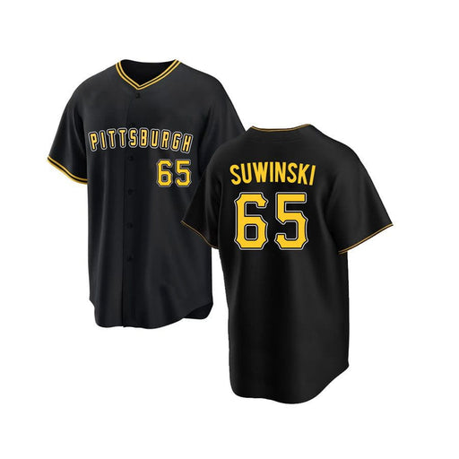 Pre-Sale: Jack Suwinski Signed Custom Black Baseball Jersey