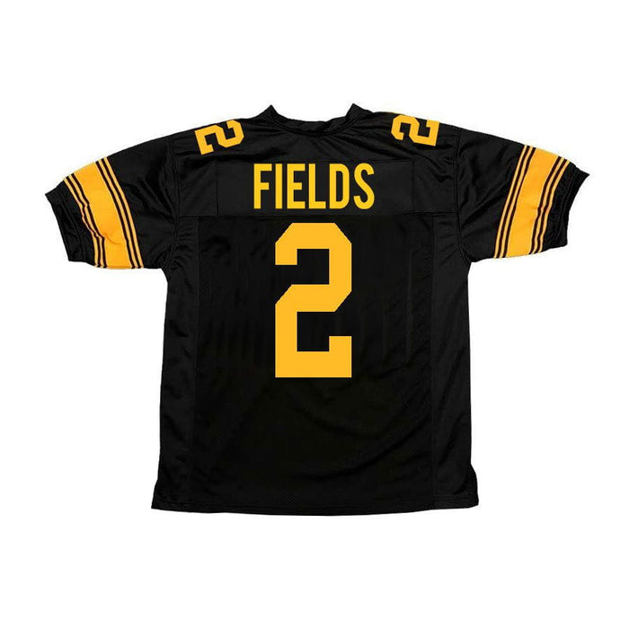 Pre-Sale: Justin Fields Signed Custom Alternate Football Jersey