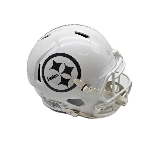 Pre-Sale: Minkah Fitzpatrick Signed Pittsburgh Steelers 2024 Salute to Service Replica Full Size Helmet