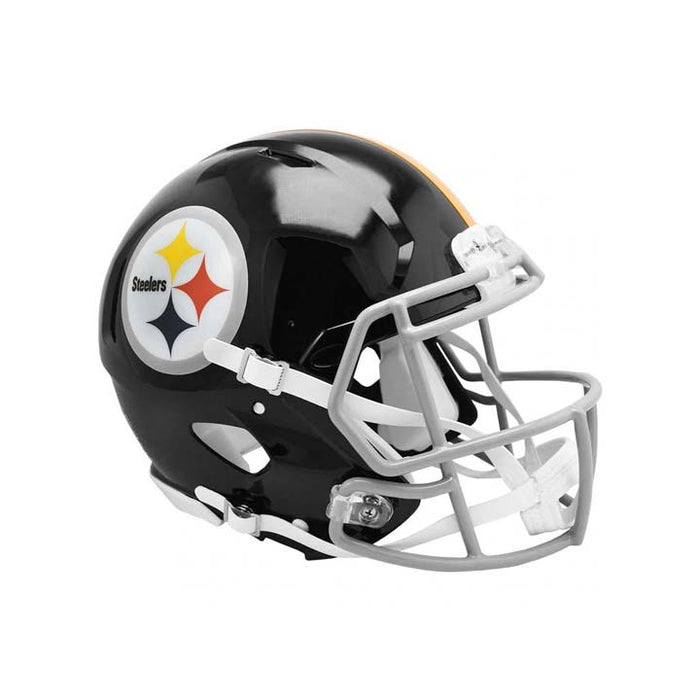 Pre-Sale: Rocky Bleier Signed Pittsburgh Steelers Throwback Replica Full Size Speed Helmet