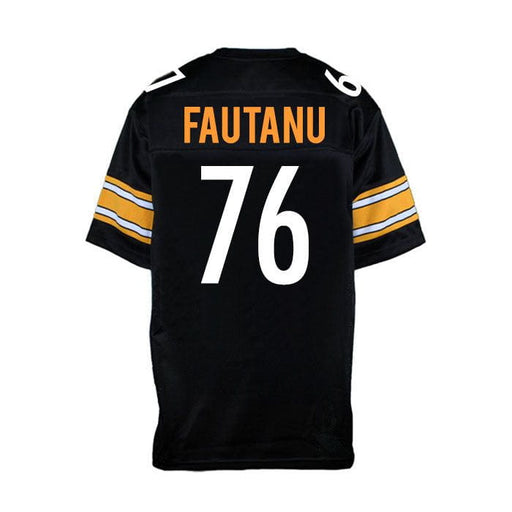 Pre-Sale: Troy Fautanu Signed Custom Black Jersey