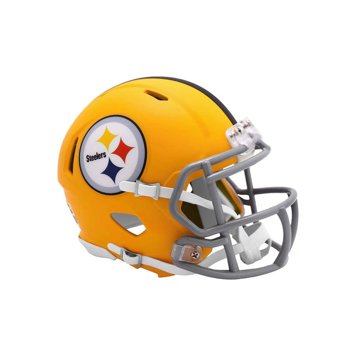 PRE-SALE: Will Howard Signed Pittsburgh Steelers 1933 Throwback Speed Mini Helmet