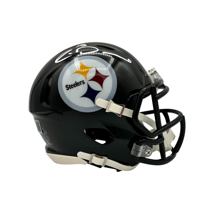 Rico Dowdle Signed Pittsburgh Steelers Speed Mini Helmet