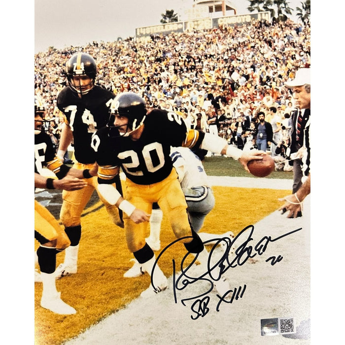 Rocky Bleier Signed After SB XIII TD 8x10 Photo with "SB XIII"