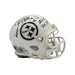 Rocky Bleier Signed Pittsburgh Steelers 2024 Salute to Service Mini Helmet with "SB IX X XIII XIV"