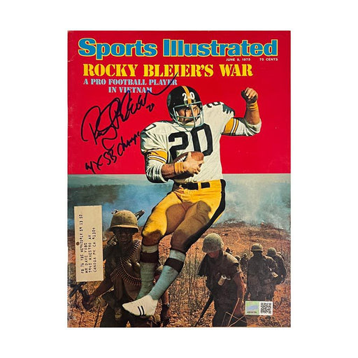 Rocky Bleier Signed Sports Illustrated Magazine Vietnam Edition