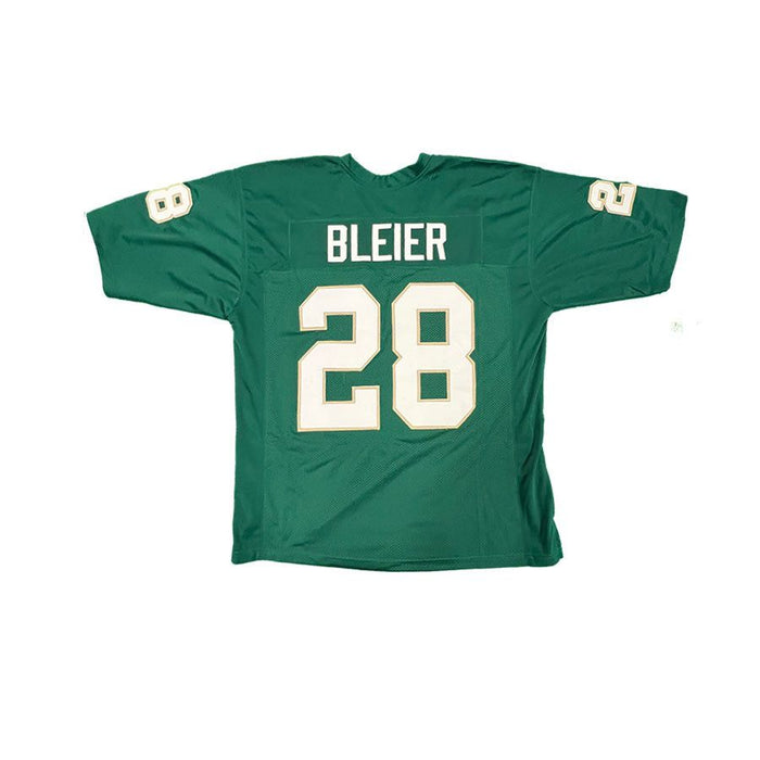 Rocky Bleier Unsigned Custom Green College Jersey