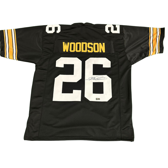 Rod Woodson Signed Custom Block Home Jersey