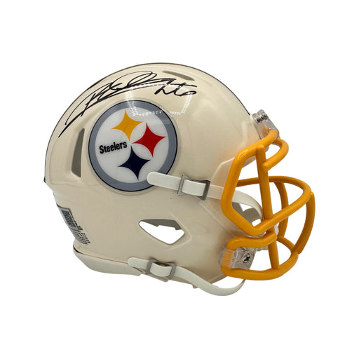 Rod Woodson Signed Pittsburgh Steelers Retro Mini Helmet