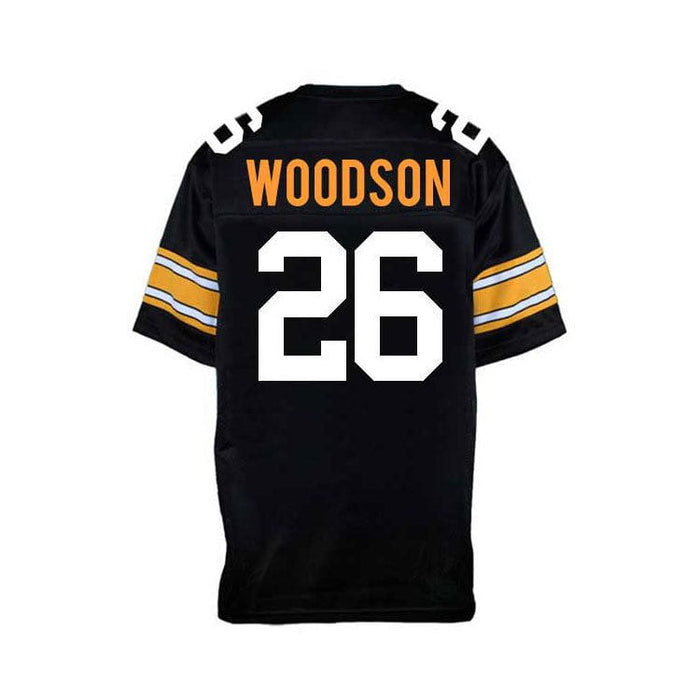 Rod Woodson Unsigned Custom Black BLOCK #'s Jersey