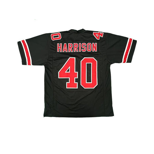 Ronnie Harrison Jr. Unsigned Custom Black College Jersey