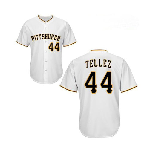 Rowdy Tellez Unsigned Custom White Baseball Jersey