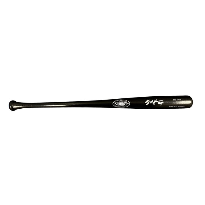 Ryan O'Hearn Signed Louisville Slugger Black Baseball Bat