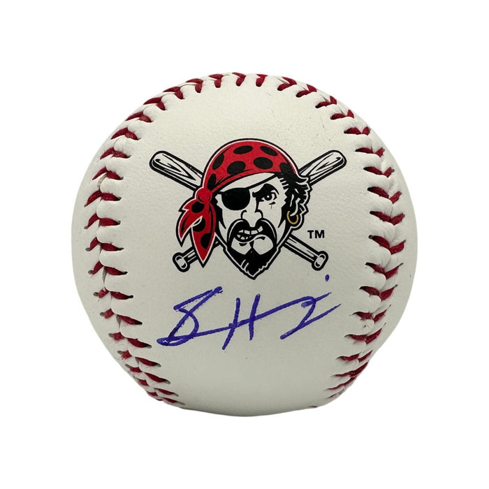 Spencer Horwitz Signed Official Pittsburgh Pirates Logo Baseball