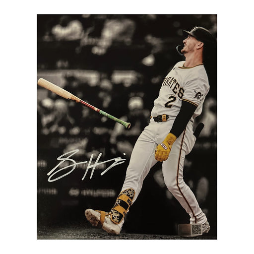 Spencer Horwitz Signed Spotlight Bat Flip 8x10 Photo
